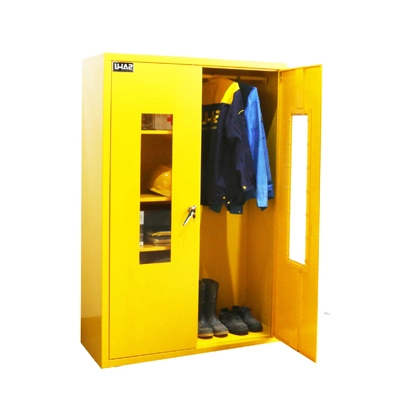 Qual è l'armadietto portaoggetti dpi e i suoi usi?