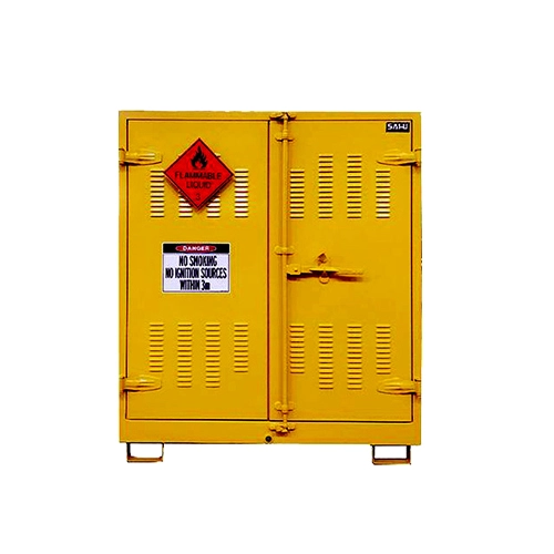 Dove dovrebbe essere posizionato un armadietto per fusti da esterno