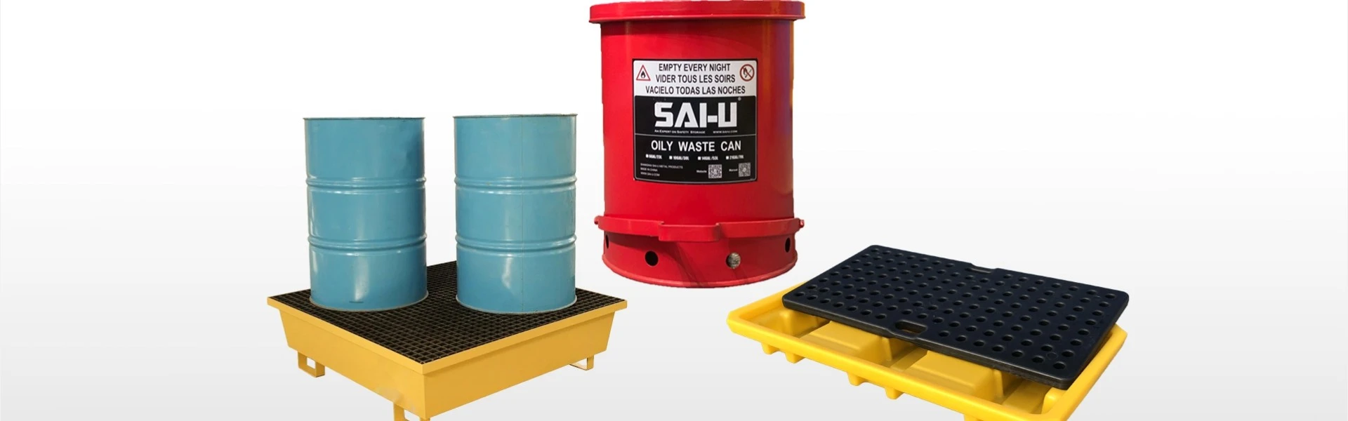 Pallet di fuoriuscita del tamburo