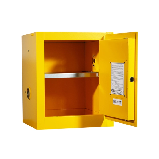 corrosive and flammable storage