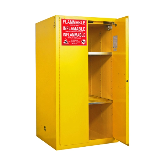 safety storage cabinet for flammable liquids