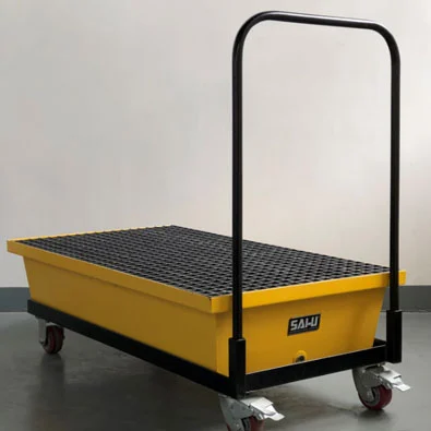 Pallet di fuoriuscita d'acciaio ST302